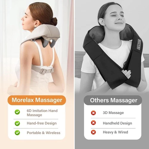 Shiatsu Neck and Shoulder Massager with Heat, photo 4
