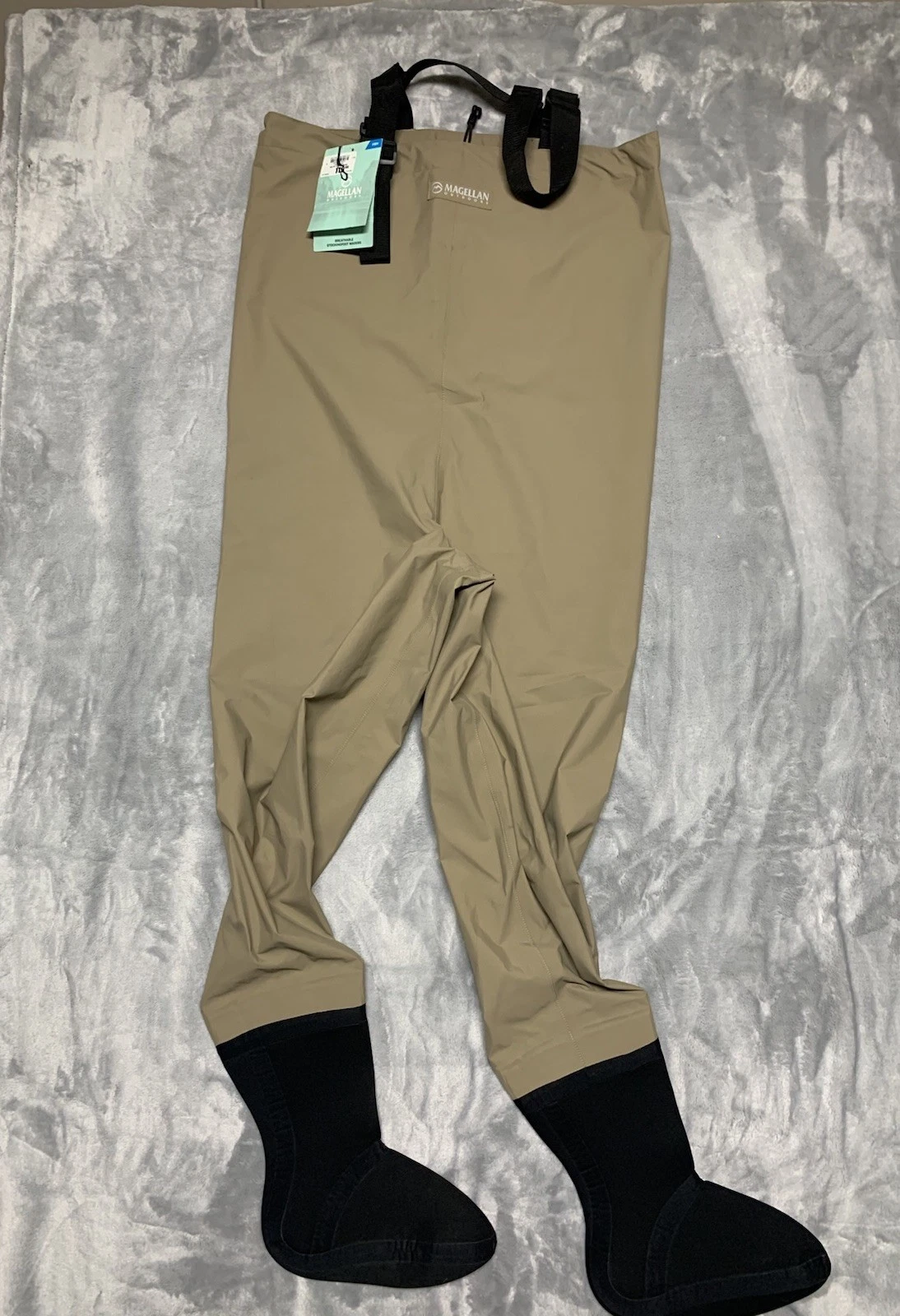 Magellan Outdoor Fish Gear Breathable Stocking Foot Waders Small Fishing