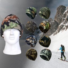 Winter Warm Watch Cap Polar Fleece Beanie Hat Windproof Skull Cap for Men Women