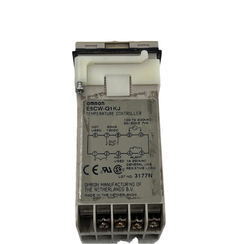 OMRON E5CW-Q1KJ TEMPERATURE CONTROLLER USED & WORKUING - Picture 2 of 4