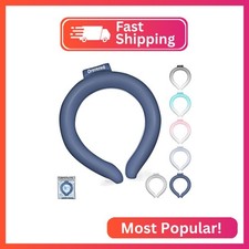 Neck Cooling Tube 70% Gel Increase Ice Ring Neck Cooler Wearable Body Cooling Pr