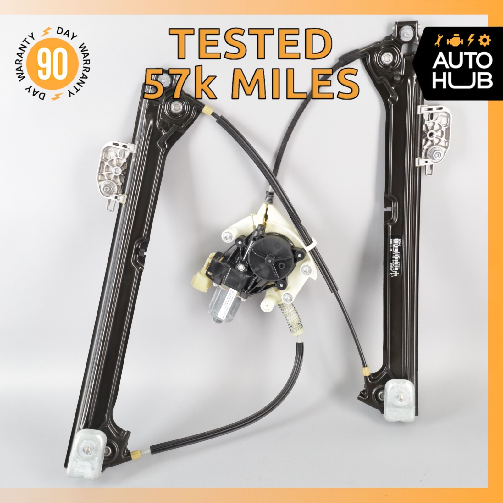 14-22 Maserati Quattroporte M156 Front Right Side Window Regulator Motor OEM 57k