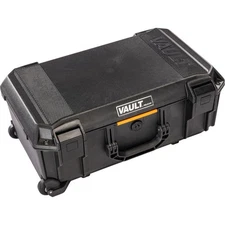 Pelican V525 Vault Rolling Case with Foam, Black