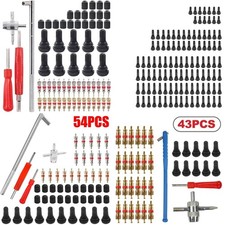 43-65pcs Valve Stem Installation Remover Repair Tool Puller Car Tire Plug Core 43-65pcs Valve Stem Installation Remover Repair Tool Puller Car Tire Plug Core