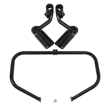 Engine Guard Highway Crash Bar & Footpegs Fit For Harley Touring Model 1997-2008