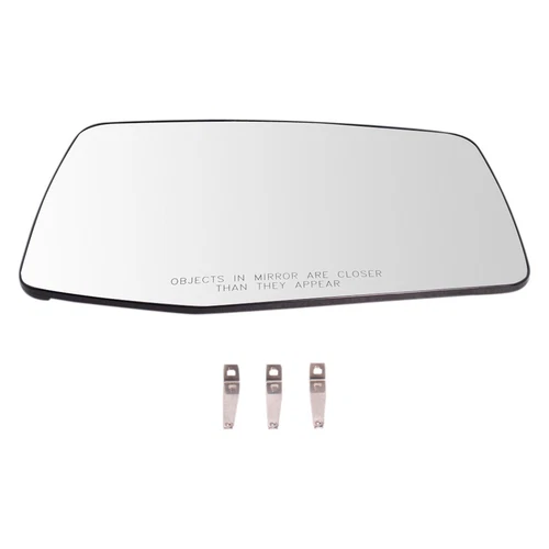 TRQ MGA09940 Power Side View Mirror Glass For Chevy Silverado 1500 19-21 Right