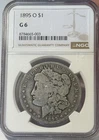 1895-O $1 MORGAN DOLLAR - NGC G-6