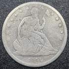 1841-P Seated Liberty Half Dollar 50c Better Date