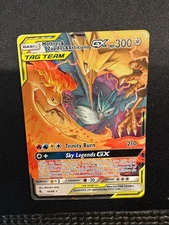Moltres & Zapdos & Articuno TAG TEAM GX 44/68 Hidden Fates Holo Full Art Rare