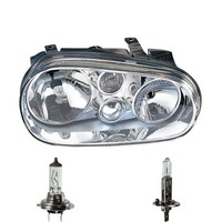 Halogen Scheinwerfer Rechts H7/ H1 FüR VW Golf IV Variant Cabriolet Inkl. Lampen