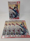 Amazing Spider-Man #1 lot of 5 NM/VF 1st appearace cameo CINDY MOON SILK 2014