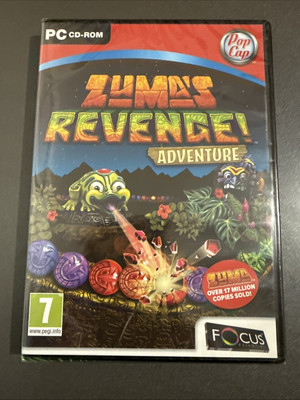 ZUMA'S REVENGE! ADVENTURE-PC CD-ROM-NEU/VERSIEGELT