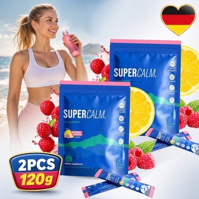 2X20 Stück Super Cortisol, Cortisol Senken Pulver, Supercalm Cortisol Blocker DE