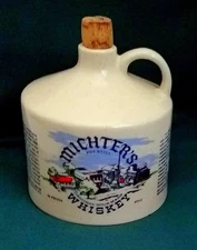 Vintage Michter's Whiskey Pint Jug,  Lebanon Co., PA, Series C 1978, Cork Top