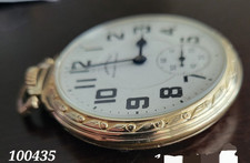 1.0MM LOW DOME MINERAL GLASS POCKET WATCH CRYSTAL FOR HAMILTON BEZEL MODEL 11
