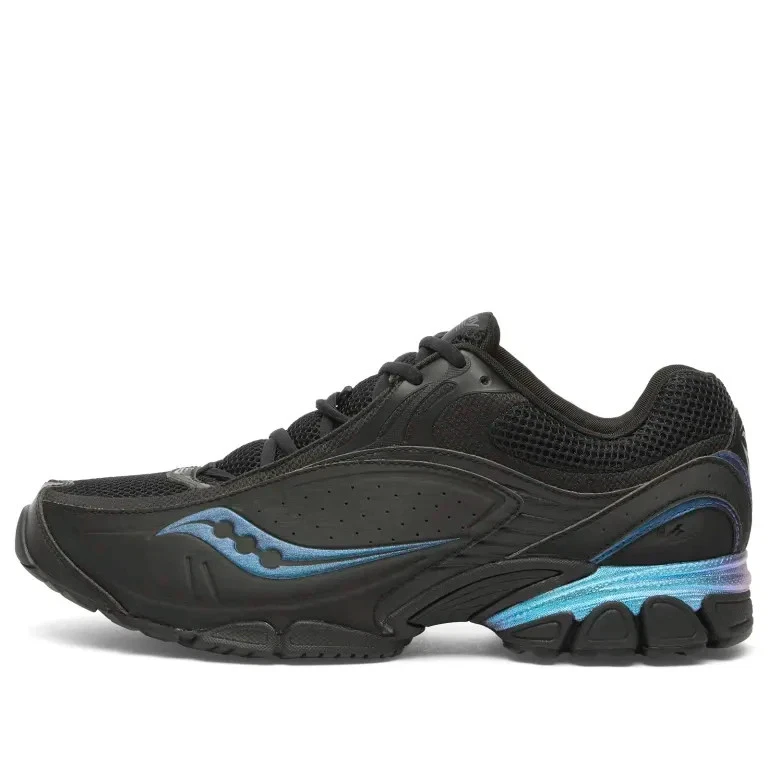 Saucony Progrid V2 Men's Shoes in Black and Night Sky