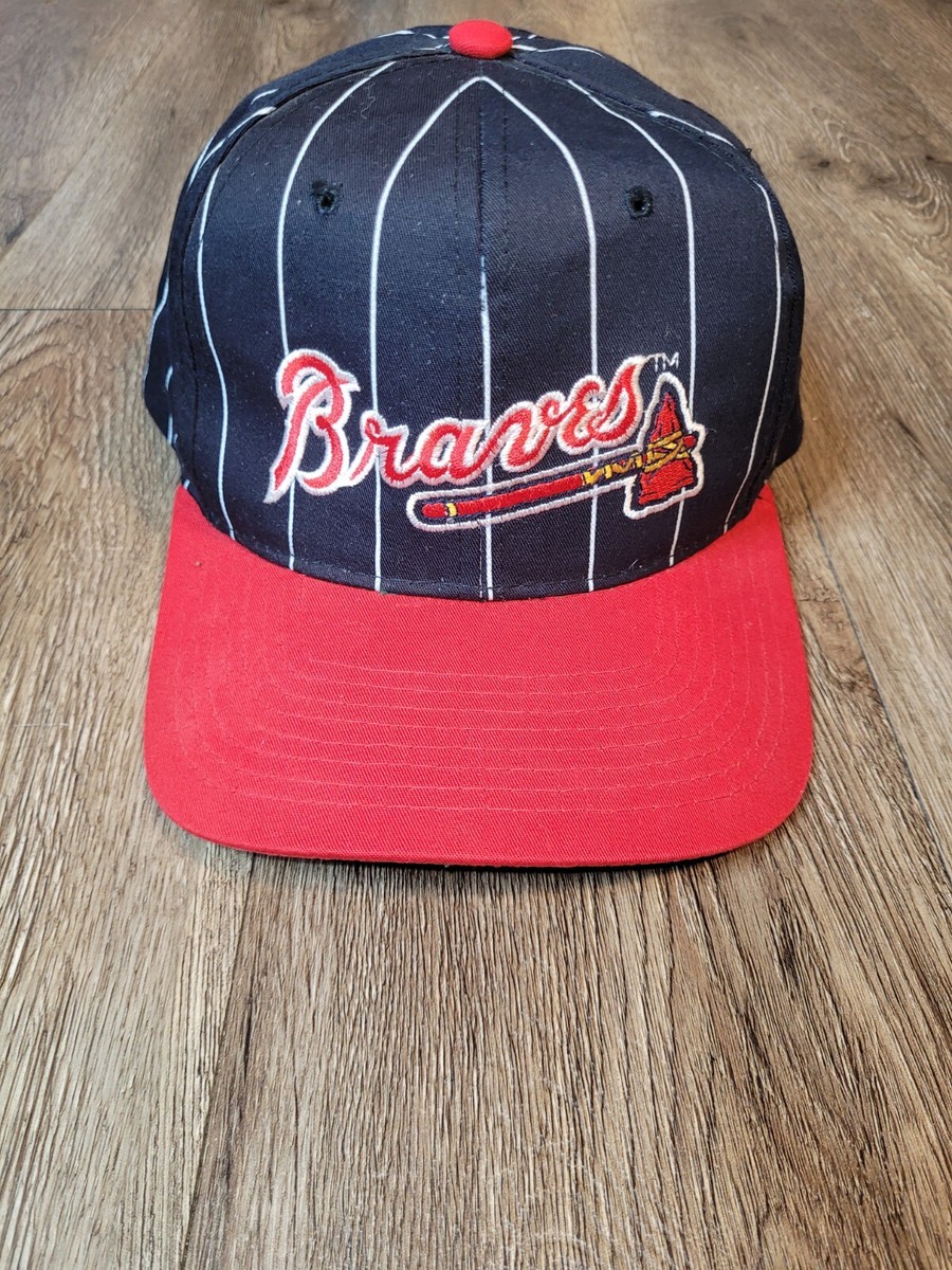 Atlanta Braves Vintage 90s Starter Original Pinstripes Snapback