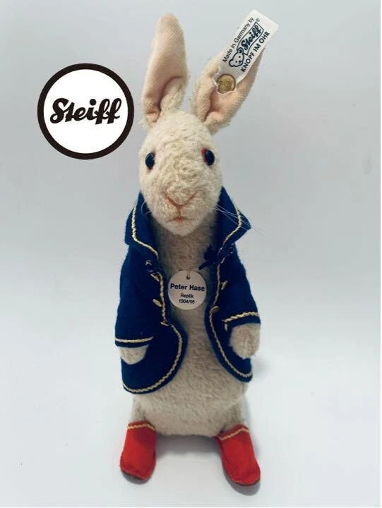 Steiff Peter Rabbit 100th anniversary Limited doll Alpaca Hair