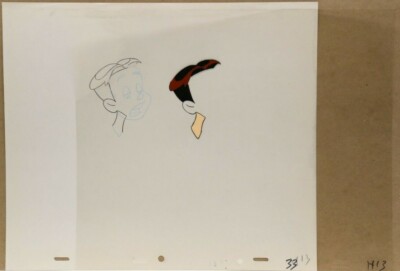 Back To The Future Original Production Drawing And Cel 84-8 Used