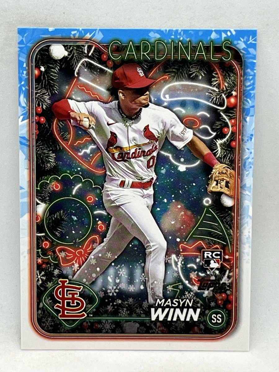2024 Topps Holiday - Masyn Winn Base - #H94 Cardinals RC Rookie | eBay