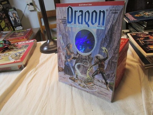 Dragon Magazine #200 VF 1993 MTG Magic the Gathering Comics Stories Articles RPG - Foto 2 di 4