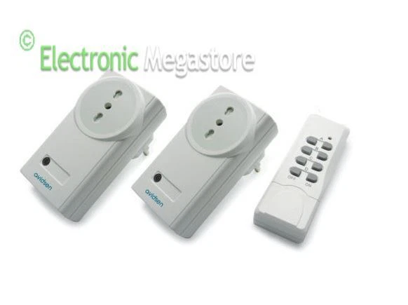 KIT DUE PRESE ELETTRICHE TELECOMANDATE CON TELECOMANDO INCLUSO AVIDSEN 103102