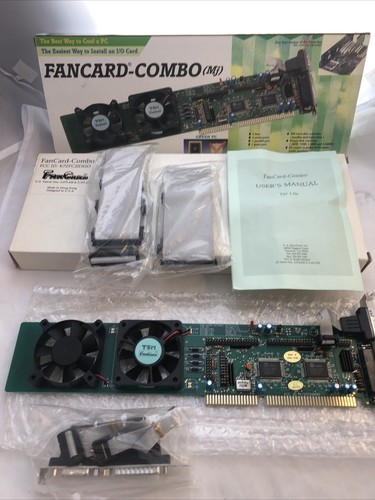 NEW Retail FANCARD-COMBO ISA SUPER Multi-IO Card IDE FLOPPY SERIAL PARALLEL GAME - Picture 2 of 12