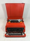 -maschine Schreiben Olivetti Valentine Rot Neu Typewriter New