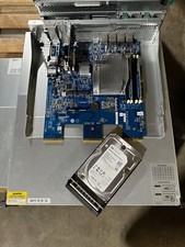 QNAP Server NAS TS-2480U-RP 24x 8TB HDD SEAGATE Hard Drive ST8000NM0055 DUAL PS