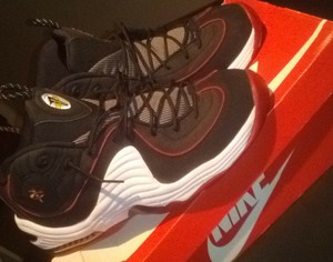 nike air penny 2 black red
