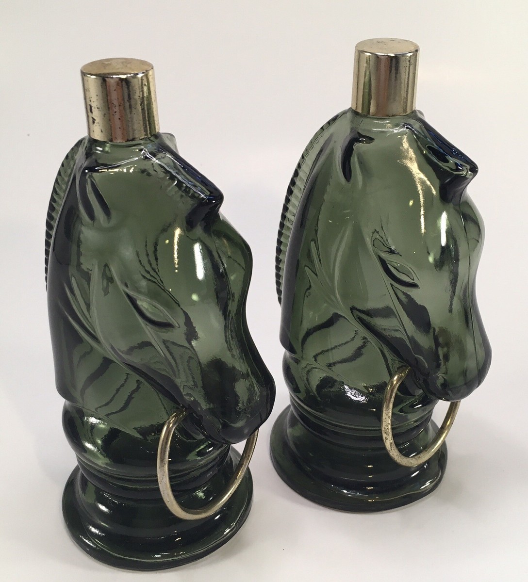 Design Coolest Cologne Bottles Set Of Collectible Avon Horse Head
