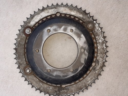 BSA B40 SS90 1961-65 brake drum and sprocket modified 60T - Picture 3 of 5