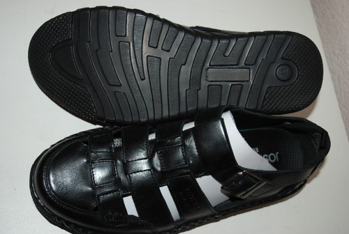 Josef Seibel sandalias trekkind cuero zapatos bajos talla 43 - Imagen 9 de 9