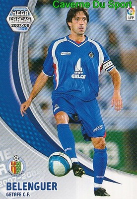 131 BELANGUER ESPANA GETAFE CF TARJETA CARD MEGA CRACKS LIGA 2008 PANINI