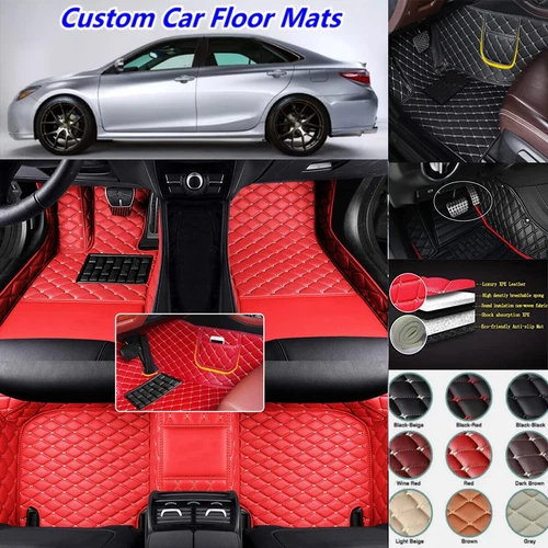 For Hummer H2 H3 Car Floor Mats Waterproof Carpets All Season Handmade - Foto 5 di 44