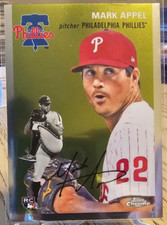 2023 Topps Chrome Platinum Mark Appel RC #99 Philadelphia Phillies