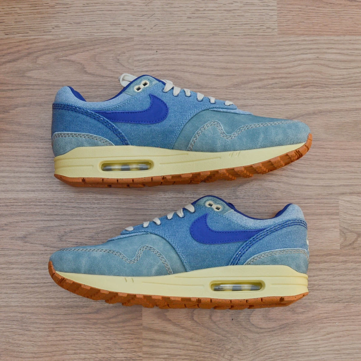 Nike Air Max 1 PRM Dirty Denim Mineral Slate Mens DV3050-300 NEW