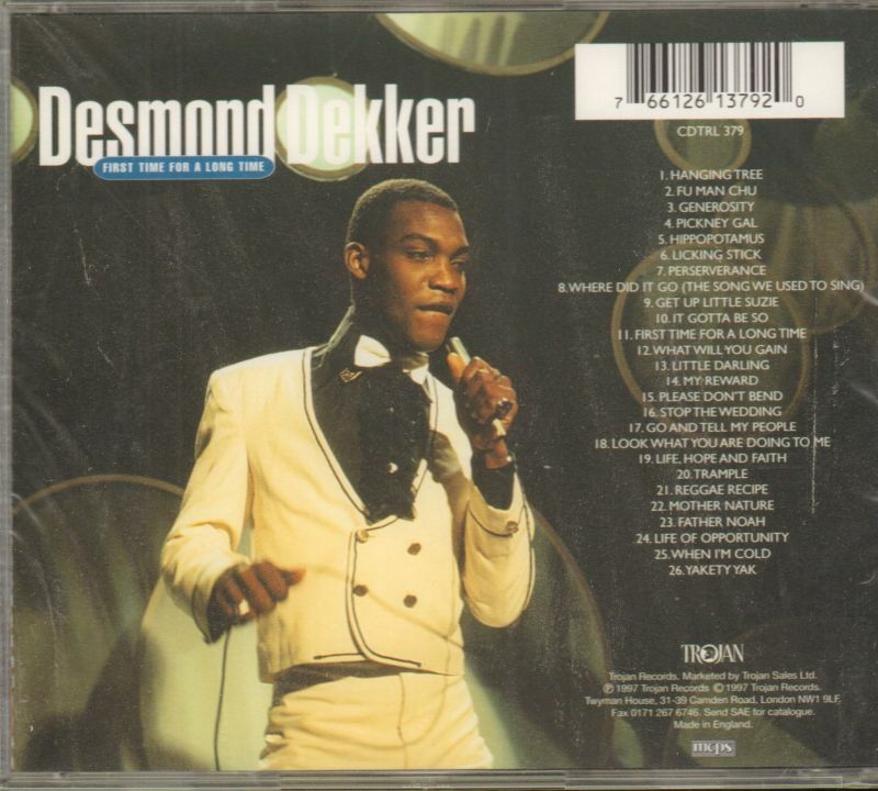 First Time for a Long Time: Rarities (1968-1972) by Desmond Dekker