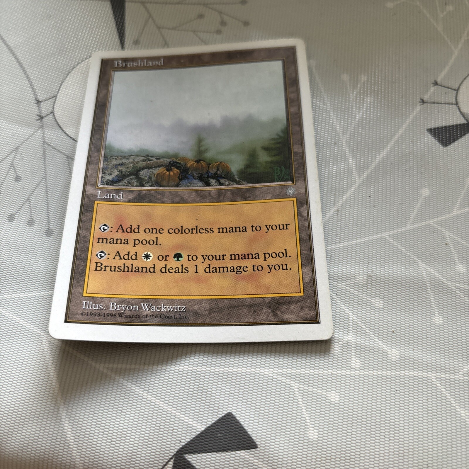 Brushland - Anthologies MTG, good condition