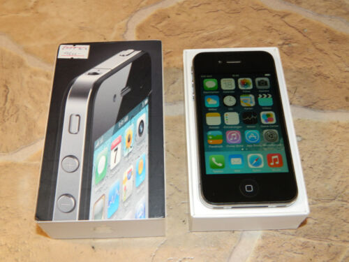 Apple iPhone 4 A1332 16GB Black - fast wie neu - Bild 1 von 10