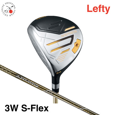 HONMA Beres 09 Lefty Fairway Wood Club 3W 15° ARMRQ FX 3S 3Star S-Flex 2024 MTO