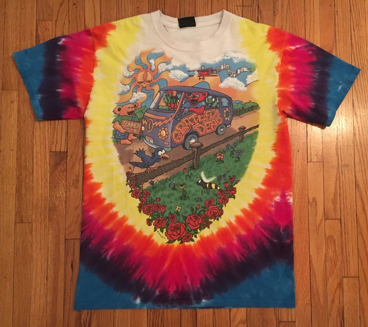DIGITAL DEAD SPRING TOUR 1994 Tシャツ RARE 1994 Grateful Dead Spring Tour Tie Dye Felix the Cat Dr