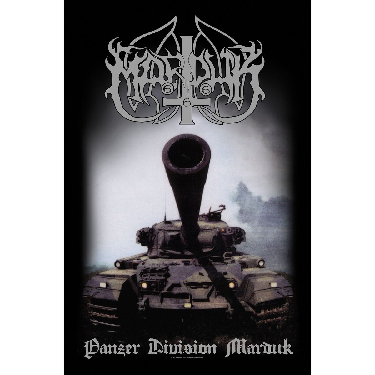 MARDUK - PANZER DIVISION - FABRIC POSTER FLAG - 27x42 MUSIC TP225