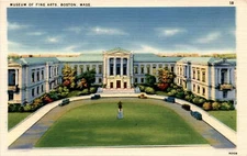 MUSEUM OF FINE ARTS BOSTON MASS 60109 CARD ONE CENT STAMP Postcard