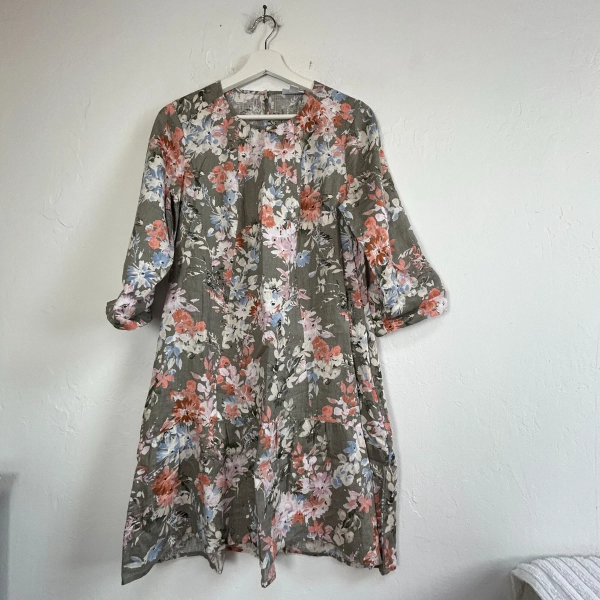 Linen Petites 3/4 Sleeve Dresses for Women for sale | eBay