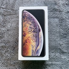 OEM Apple iPhone XS Max Gold 64gb BOX ONLY  Used Empty Box  NO PHONE  