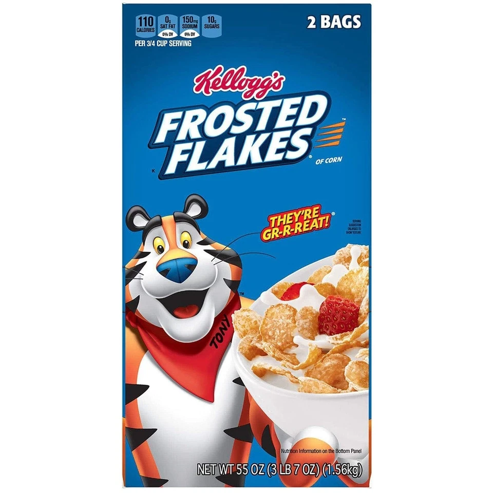Cereal Kellogg's Frosted Flakes (55 onzas) Foto 3 de 4