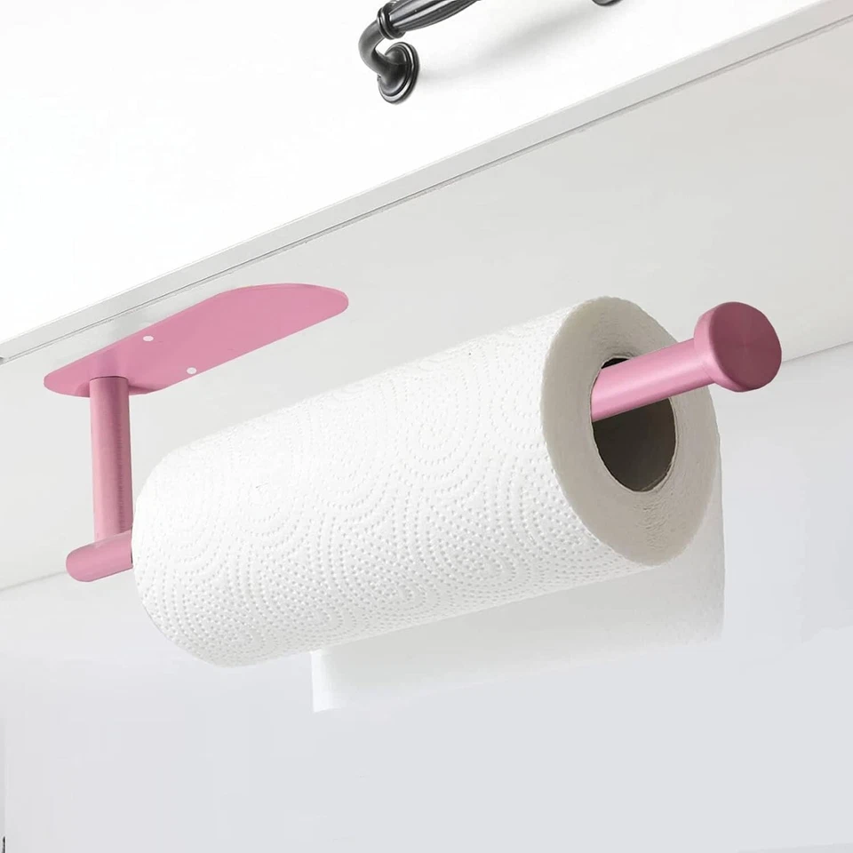Pink Paper Towel Holder - Self Adhesive - Image 4 of 4
