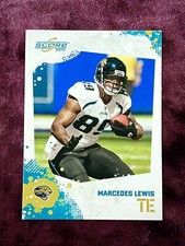 Marcedes Lewis 2010 Score Color Blast Match #132 MINT Jags Legends Jersey UCLA💙