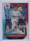 2016 Panini Prizm UEFA Euro Red & Light Blue Prizm #190 Lorik Cana - Albania